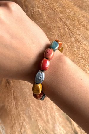 Laundry B Jensen Ceramic Stretch Bracelet Oval